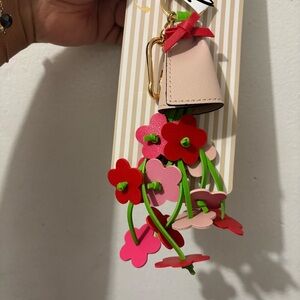 Piper K Flower Bouquet Bag Charm & Keychain